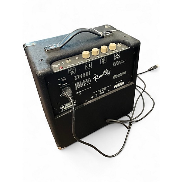 Used Fender Rumble 15 15W 1X8 Bass Combo Amp