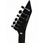 Used ESP LTD Arrow Black Metal Black Solid Body Electric Guitar