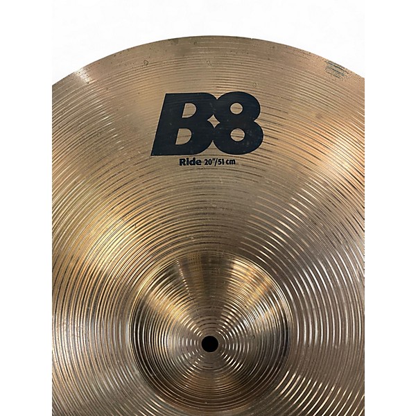 Used SABIAN 20in B8 Ride Cymbal