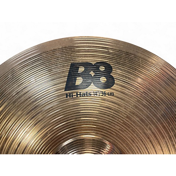 Used SABIAN 14in B8 Hi Hat Pair Cymbal