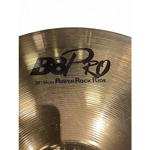 Used SABIAN 20in B8 PRO POWER ROCK RIDE Cymbal