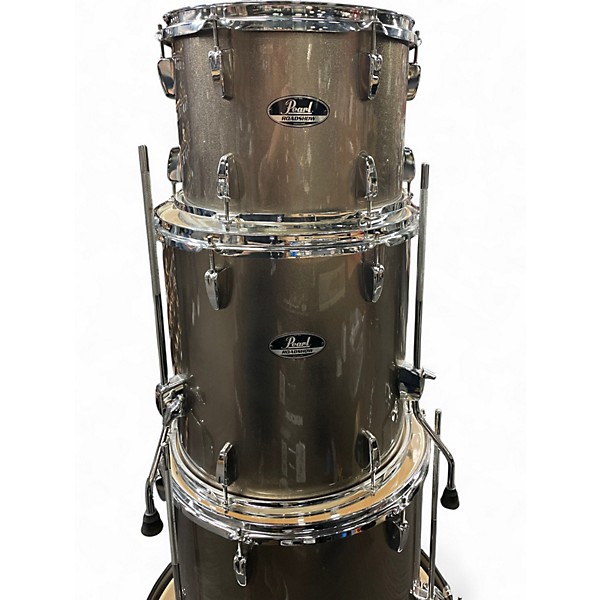 Used Pearl 4 Piece ROADSHOW BRONZE METALIC Drum Kit