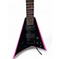 Used Jackson RRX24 BLACK/PINK Solid Body Electric Guitar