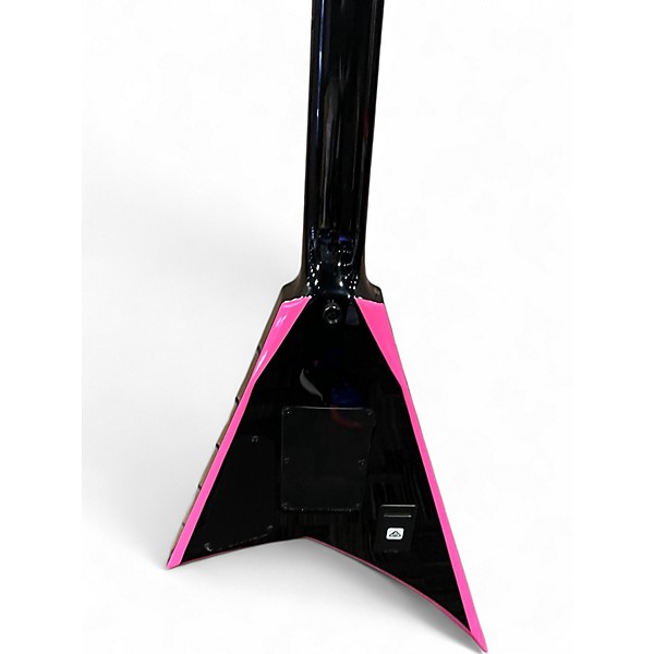 Used Jackson RRX24 BLACK/PINK Solid Body Electric Guitar