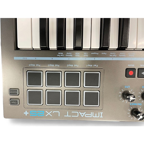 Used Nektar IMPACT LX25+ MIDI Controller