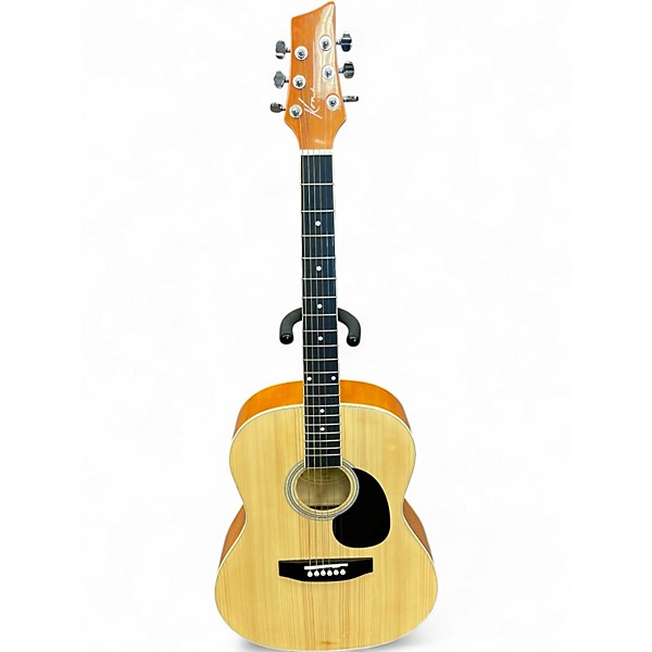 Used Kona K394D Vintage Natural Acoustic Guitar