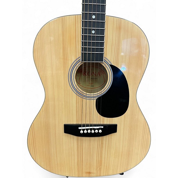 Used Kona K394D Vintage Natural Acoustic Guitar