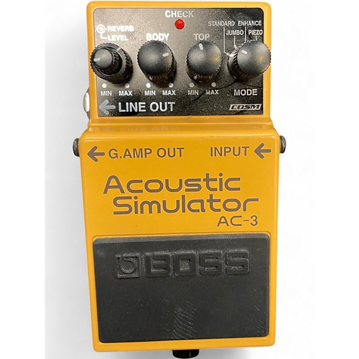 Used BOSS AC3 Acoustic Simulator Effect Pedal | Guitar Center