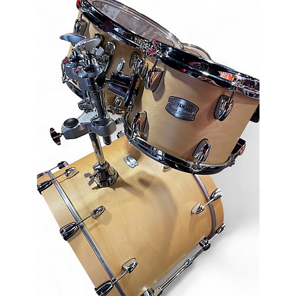 Used Yamaha 4 Piece Tour Custom Natural Drum Kit