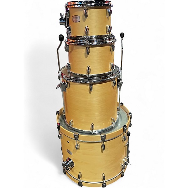 Used Yamaha 4 Piece Tour Custom Natural Drum Kit