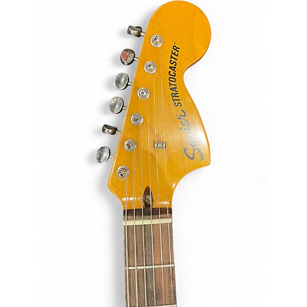 Used Squier CLASSIC VIBE 1970S STRATOCASTER Natural Solid Body Electric Guitar