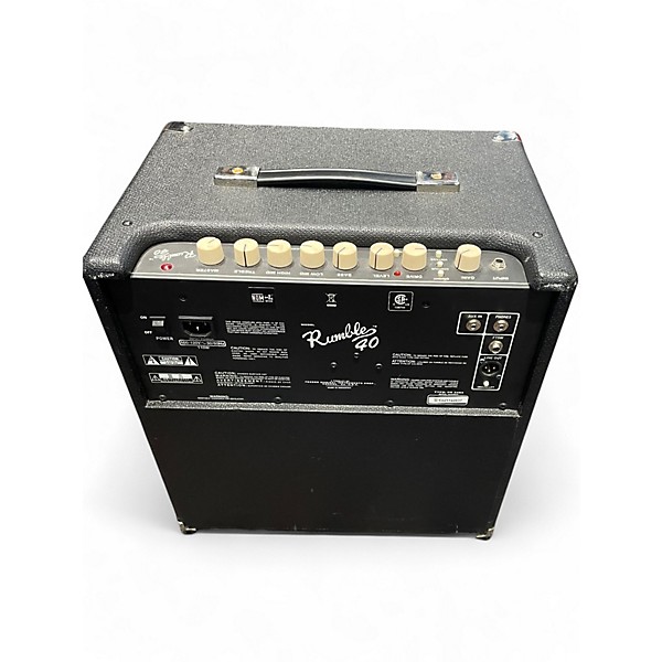 Used Fender Rumble V3 40W 1x10 Bass Combo Amp