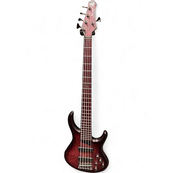 Used MTD Kingston Andrew Gouche Purple Burst Electric Bass Guitar