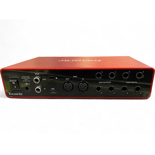 Used Focusrite Scarlett 8i6 Gen 3 Audio Interface