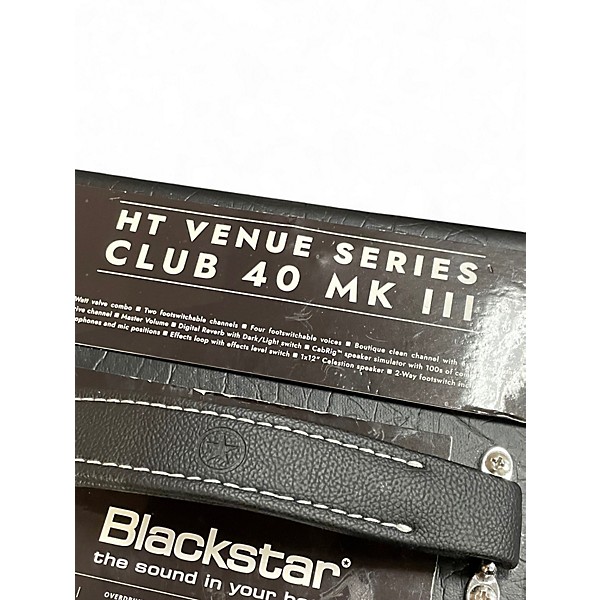 Used Blackstar Venue Series HT Club 40 40W Tube Guitar Combo Amp