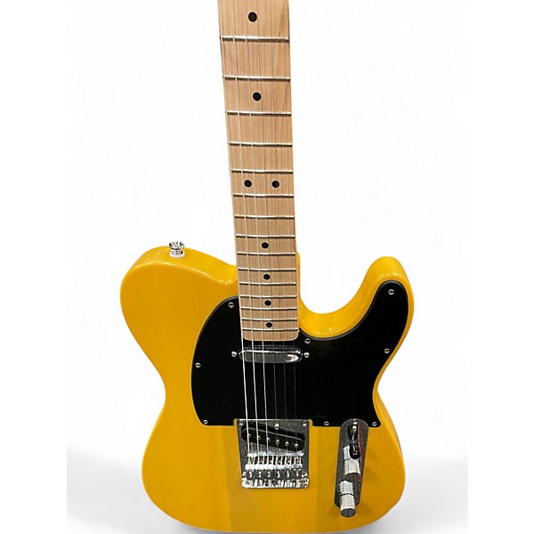 Used Squier Sonic Telecaster Butterscotch Blonde Solid Body Electric Guitar