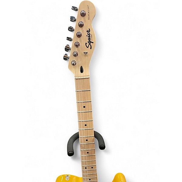 Used Squier Sonic Telecaster Butterscotch Blonde Solid Body Electric Guitar