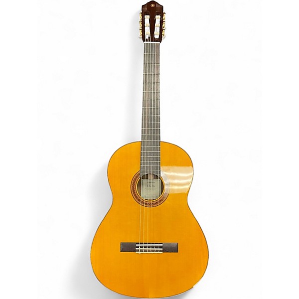 Used Yamaha CG-TA TransAcoustic Natural Classical Acoustic Electric Guitar