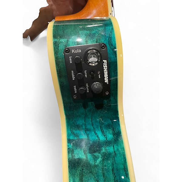 Used Mitchell MU80X Loch Ness Green Ukulele