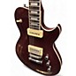 Used Reverend Roundhouse H90 Metallic Bordeaux Solid Body Electric Guitar