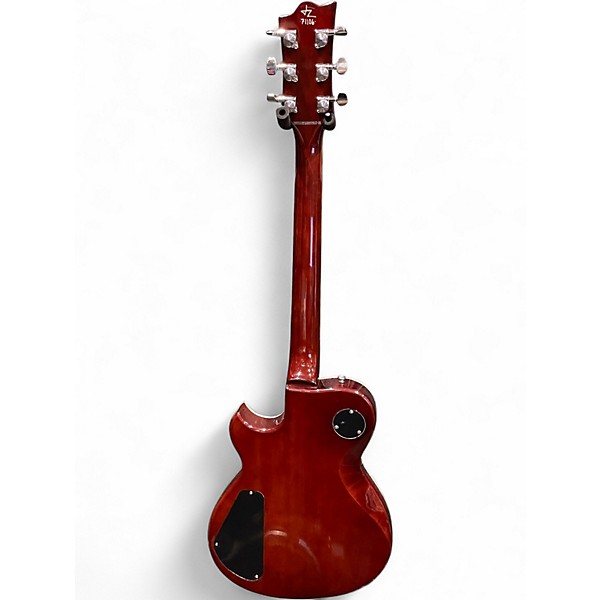 Used Reverend Roundhouse H90 Metallic Bordeaux Solid Body Electric Guitar