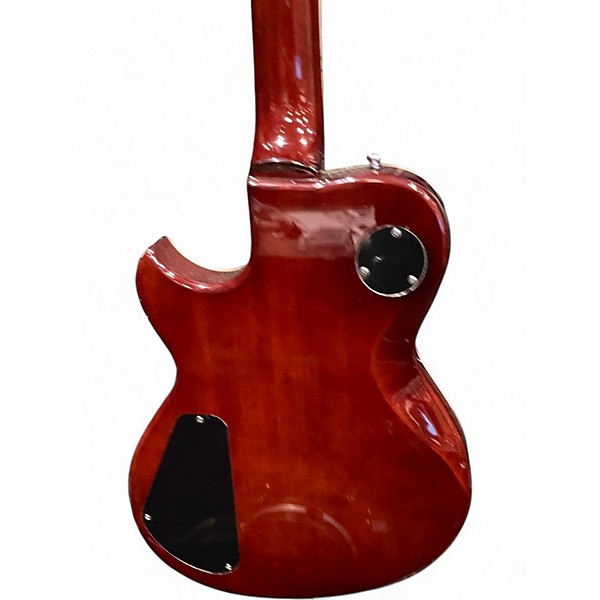 Used Reverend Roundhouse H90 Metallic Bordeaux Solid Body Electric Guitar