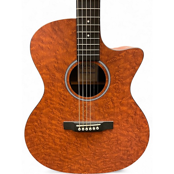 Used Martin X Series Special Birds Eye Acoustic Electric Guitar