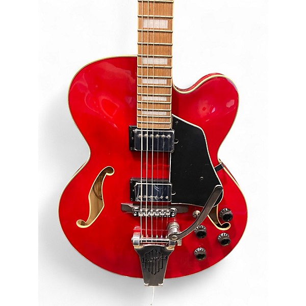 Used Ibanez AFS75T Artcore Bigsby Cherry Hollow Body Electric Guitar