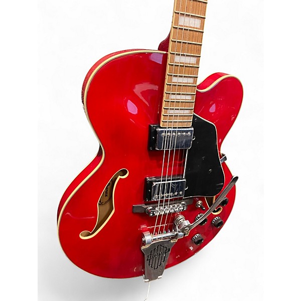 Used Ibanez AFS75T Artcore Bigsby Cherry Hollow Body Electric Guitar