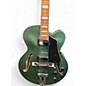 Used Ibanez AF75OLM Olive Green Metallic Solid Body Electric Guitar
