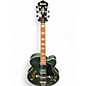 Used Ibanez AF75OLM Olive Green Metallic Solid Body Electric Guitar