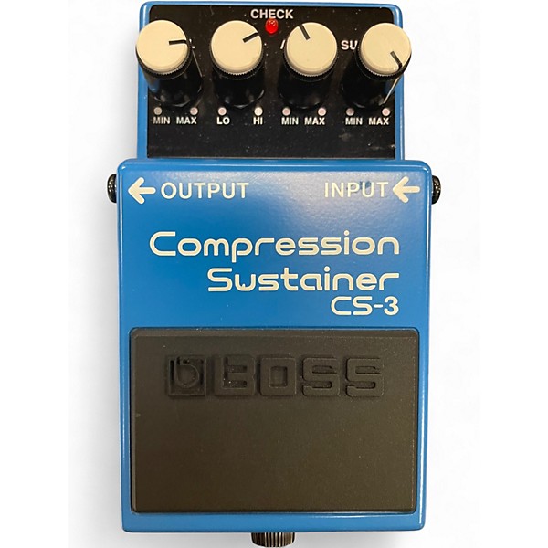 Used BOSS CS3 Compressor Sustainer Effect Pedal