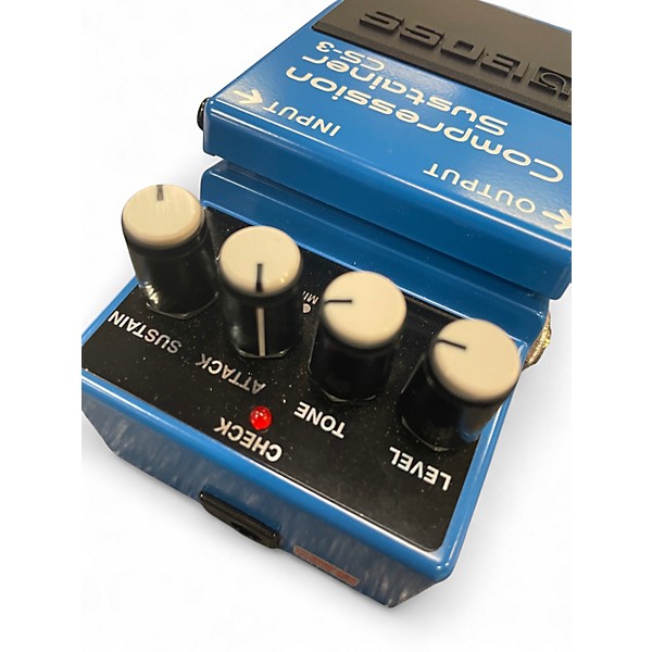 Used BOSS CS3 Compressor Sustainer Effect Pedal
