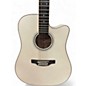 Used Takamine GD37CE Pearl White Acoustic Electric Guitar