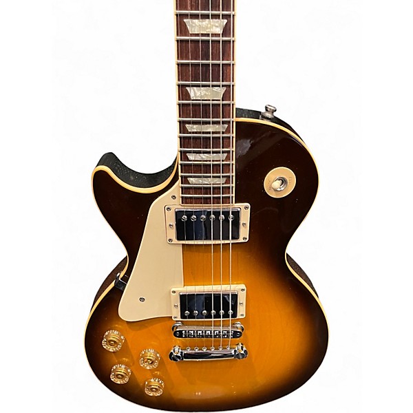 Used Gibson 2000 Les Paul Standard Left Handed Vintage Sunburst Solid Body Electric Guitar
