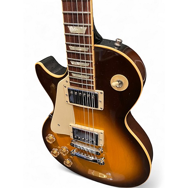 Used Gibson 2000 Les Paul Standard Left Handed Vintage Sunburst Solid Body Electric Guitar