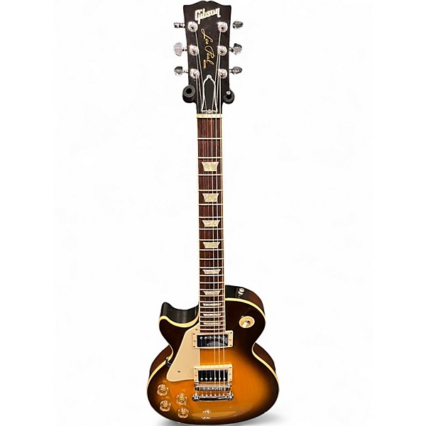 Used Gibson 2000 Les Paul Standard Left Handed Vintage Sunburst Solid Body Electric Guitar