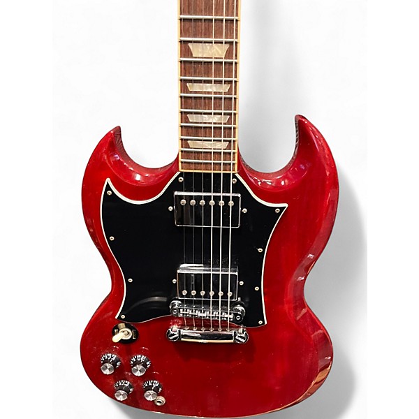 Used Gibson 2011 SG Standard Left Handed Heritage Cherry Solid Body Electric Guitar