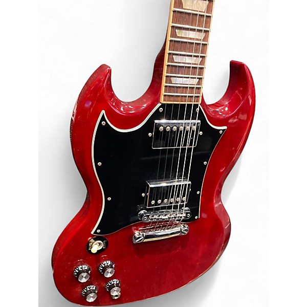 Used Gibson 2011 SG Standard Left Handed Heritage Cherry Solid Body Electric Guitar