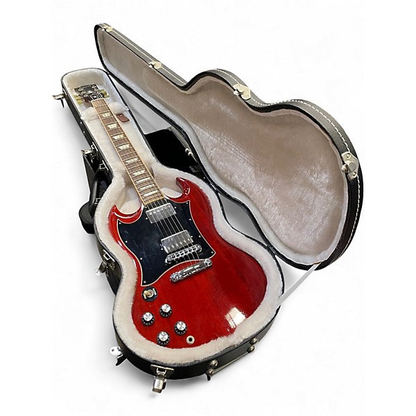 Used Gibson 2011 SG Standard Left Handed Heritage Cherry Solid Body Electric Guitar