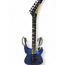 Used Kramer SM1 Blue Solid Body Electric Guitar