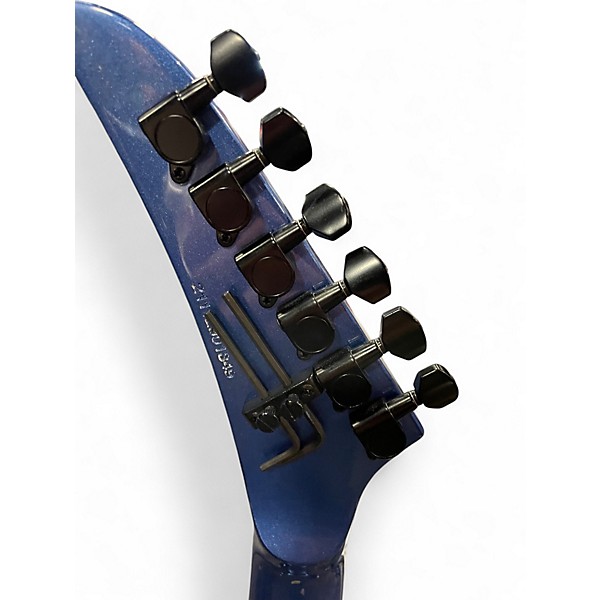 Used Kramer SM1 Blue Solid Body Electric Guitar