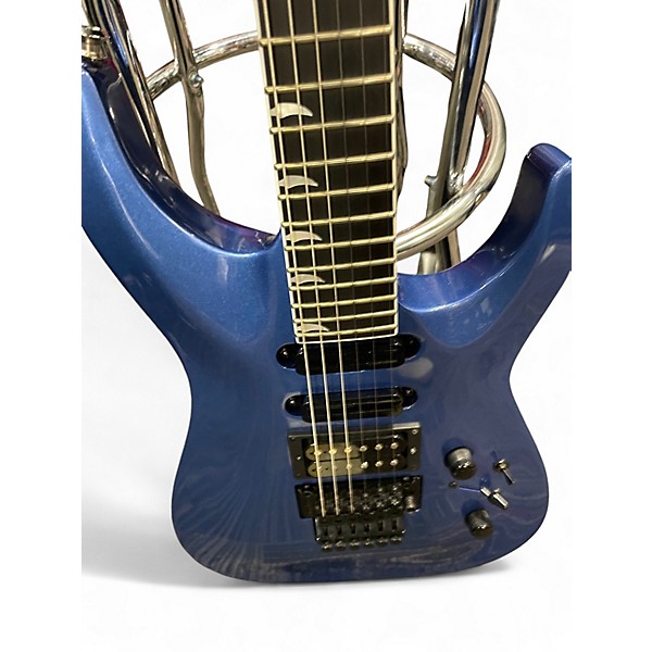 Used Kramer SM1 Blue Solid Body Electric Guitar