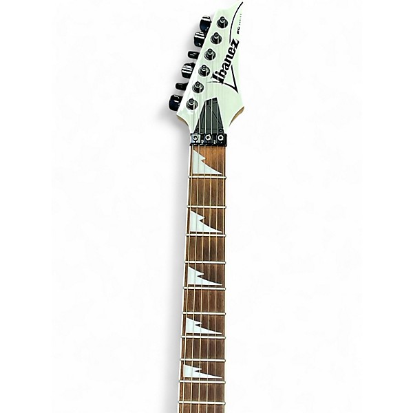 Used Ibanez RG350DXZ White Solid Body Electric Guitar