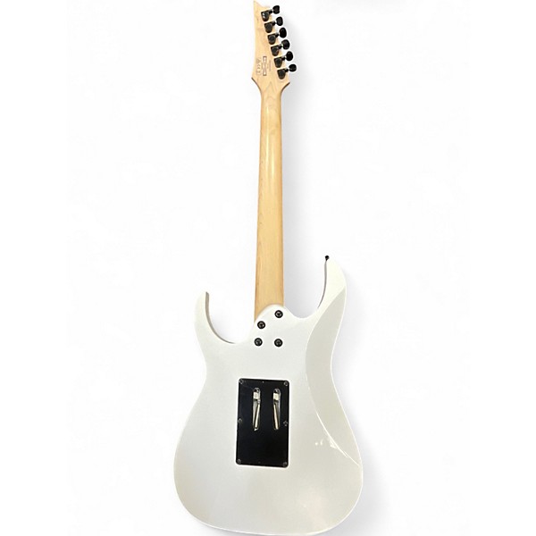 Used Ibanez RG350DXZ White Solid Body Electric Guitar