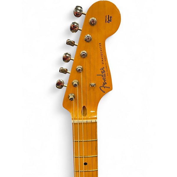 Used Fender Partscaster Gold Glitter Solid Body Electric Guitar