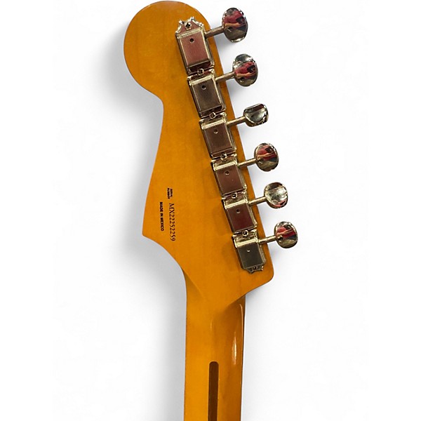 Used Fender Partscaster Gold Glitter Solid Body Electric Guitar