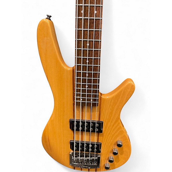 Used Ibanez SRX705 5 String Natural Electric Bass Guitar