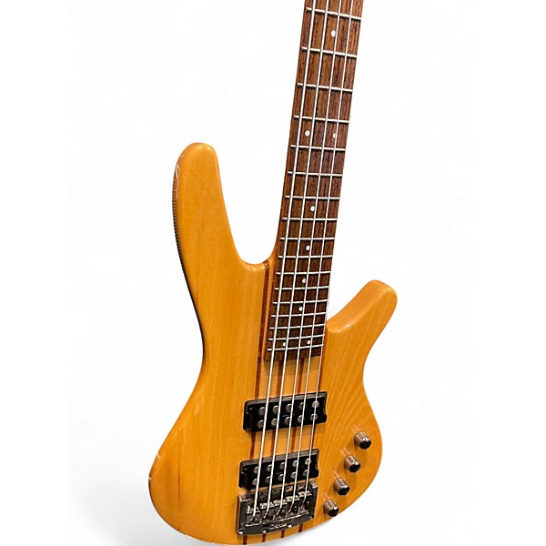 Used Ibanez SRX705 5 String Natural Electric Bass Guitar