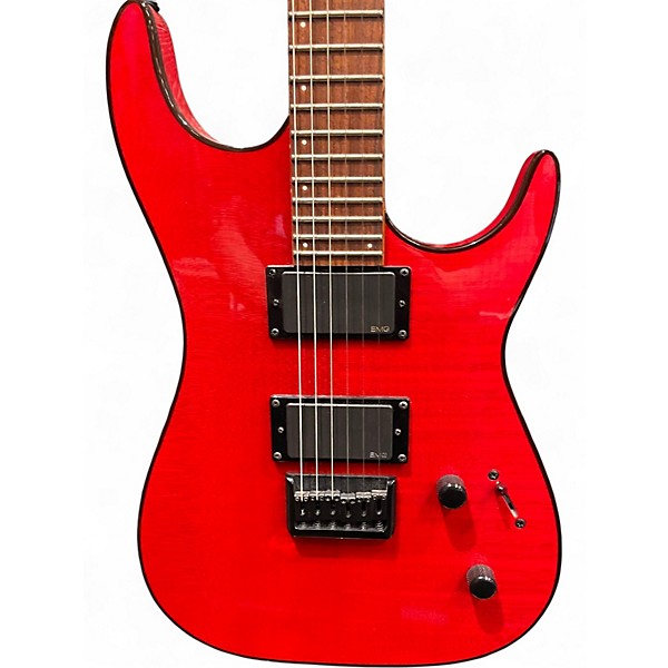 Used Godin REDLINE 2 Trans Red Solid Body Electric Guitar